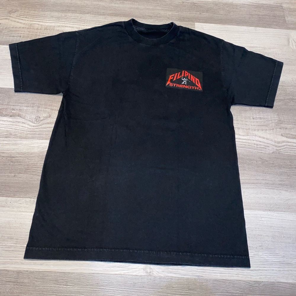 Men’s Filipino Themed Black Tshirt Size M/L